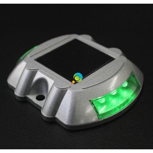 CE approved deck dock light high quality aluminum with 3M reflector solar flashing road stud light