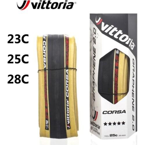 Bike tire Vittoria Corsa G+ Competition Graphene 2.0 700 x 23C/25C/28C Tan 320 TPI 700C Cycing Road Bicycle Clincher Tyre