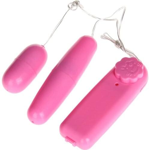 Dual Egg Vibrator Remote Control G-Spot Massage Clitoris Stimulator Vibrating Egg Sex Toys for Women pocket Female Masturbation