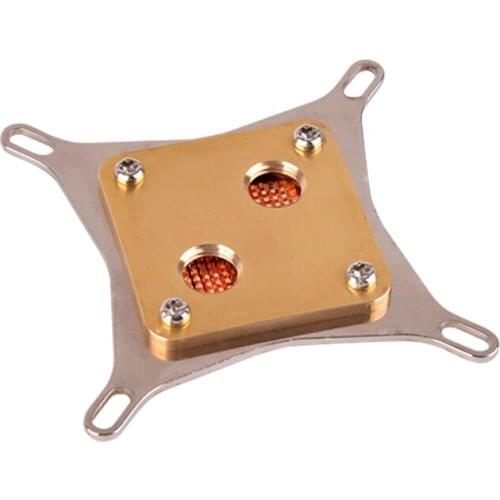 Fancier Copper CPU Cooler Water Cooling Water Block for Intel LGA 1155 2011 Computer Components Fans Cooling