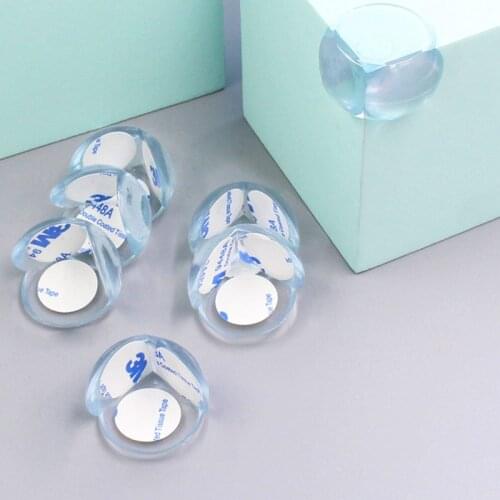 Transparent Baby Safe Silicone Protection Table Corner Edge Protector Cover Children Anti Collision Edge Guards Kids Accessories
