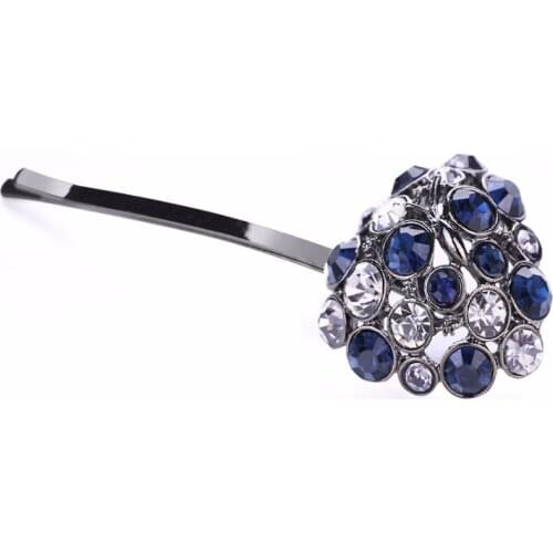 Vintage Dark Blue Hairpins Hair Accessories for Women Barrettes Clip High Quality Pins Wholesale Drop Shipping FJ28