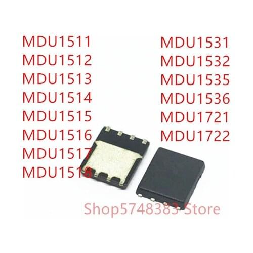 10PCS MDU1511 MDU1512 MDU1513 MDU1514 MDU1515 MDU1516 MDU1517 MDU1518 MDU1531 MDU1532 MDU1535 MDU1536 MDU1721 MDU1722 QFN-8