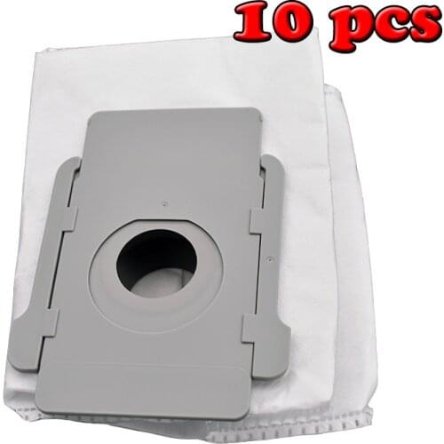 10 Pcs for irobot Roomba i7 i7+ Plus E5 E6 Robot Vacuum Cleaner Dust Bag Filter Bags Robotic Vacuum Cleaner Bag Accessories