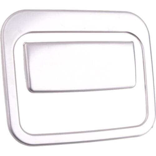 2Pcs Car Silver Co-Pilot Glove Storage Box Handle Cover Trim Fit For Toyota Corolla 2019-2020 Accessories