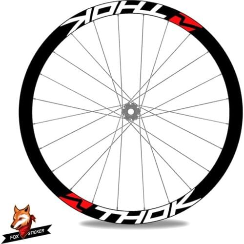 26er 27.5er 29er MTB Rim Wheel Sticker Cycle Reflective Mountain Bike Wheels Decal for Thok Rim
