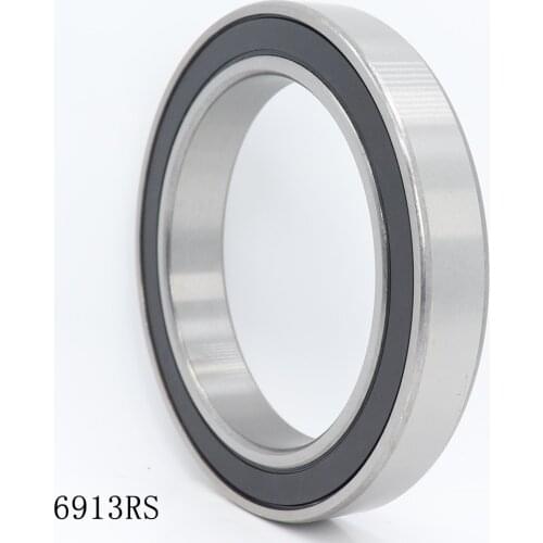 6913 2RS ABEC-1 (2PCS) 65x90x13MM Metric Thin Section Bearings 61913RS 6913RS