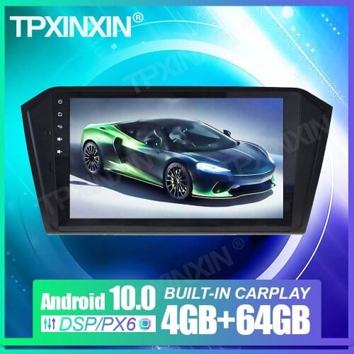 Android 10.0 4+64G For VW Volkswagen PASSAT 2015-2017 DSP Carplay Auto Radio Car GPS Audio Stereo Navigation Multimedia Headunit