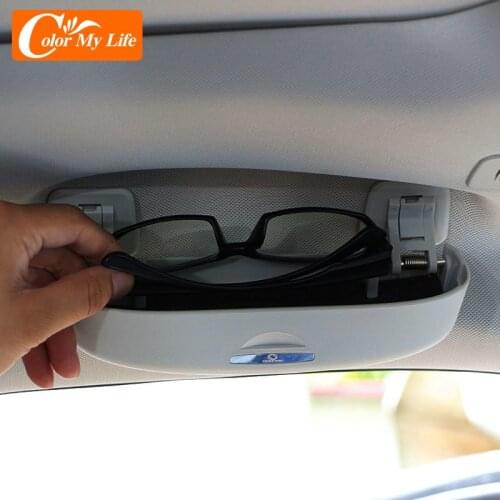 Car Sun Glasses Sunglass Box for Jeep Renegade 2015 2016 2017 2018 2019 2020 Sunglasses Case Holder Storage