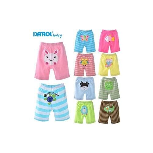 Larger Size PP pants baby shorts pants baby boys girls clothing short trousers kid wear 5 pcs/lot 2014 summer drop out wearing