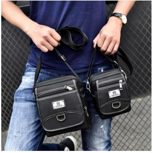 Brand Mens Bag Messenger Bags Waterproof High Quality Nylon Black Designer Cool Zipper Bag Crossbody For Male Drop Shipping