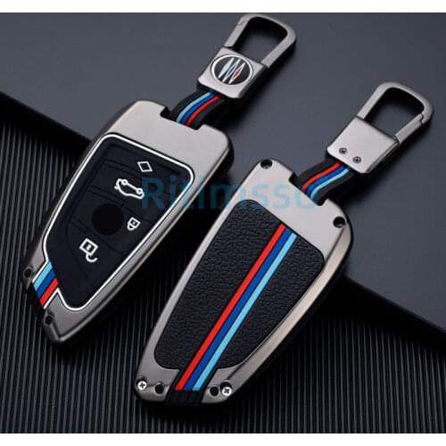 Zinc Alloy Car Key Case Cover Shell Protector for BMW X1 X3 X4 X5 F15 X6 F16 G30 7 Series G11 F48 F39 520 525 f30 118i 218i 320i