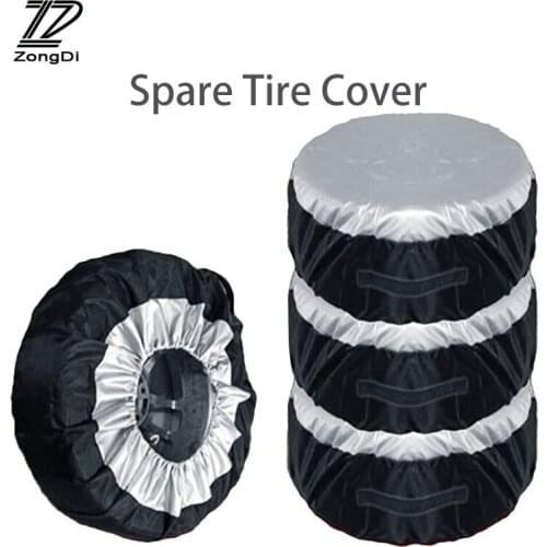 ZD 1X Car Spare tire cover Dustproof and Rainproof For Audi a3 a4 a5 a6 BMW e39 e90 e60 Toyota corolla yaris avensis accessories