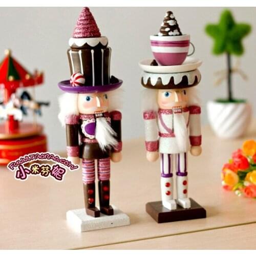 Girls loves , 25cm nutcracker birthday gift home decoration gift
