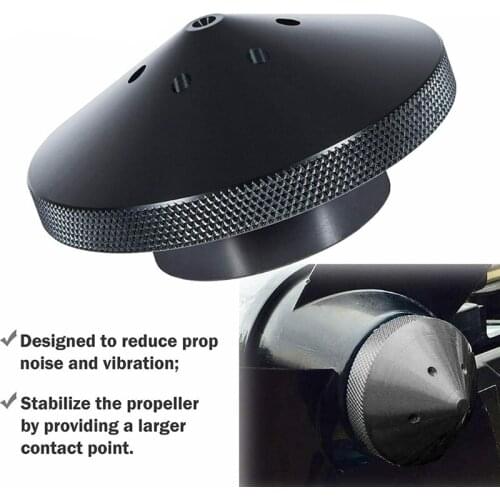 Durable Eliminator Trolling Motor Prop Nut Fit Compatible with 35-70 Lbs MinnKota GFEL-MKS-BK-DP Aluminum Alloy Marine