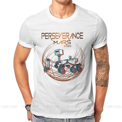 Web Unique TShirt Mars 2020 Perseverance Exploration Top Quality Hip Hop Gift Clothes T Shirt Stuff Hot Sale