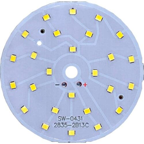 LED Chip Bulb Lamp SMD2835 Beads Kit LED diode Round Light Source board 3W 5W 7W 9W 12W 15W 18W For Lampada LED Spotlight White