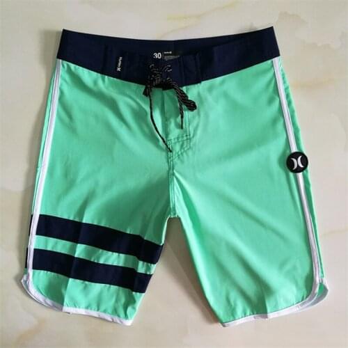 Summer Plus Size Shorts Mens Casual Printed Pants Quick-dry Swimming Trunks Men Beach Pants