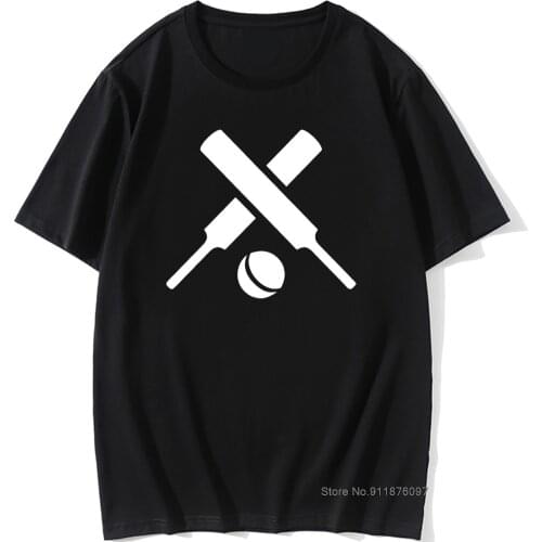 New Cricket I Love Sport Cotton Short Sleeve Oversized Funny T Shirt Graphic Harajuku Vintage T-shirt Retro