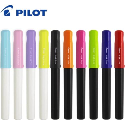 New Kit PILOT KAKUNO Smile Pen FKA-1SR Contains Ink Writer Smooth Writing Student Writing Office