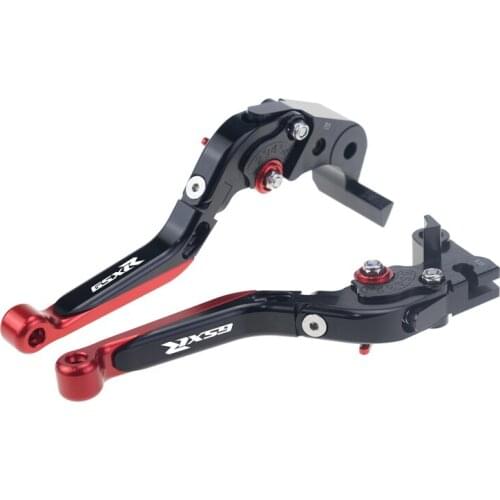 Levers for Suzuki GSXR600 2006-2010 Adjustable CNC Modification Part Accessories Foldable Folding Extendable Brake Clutch Levers