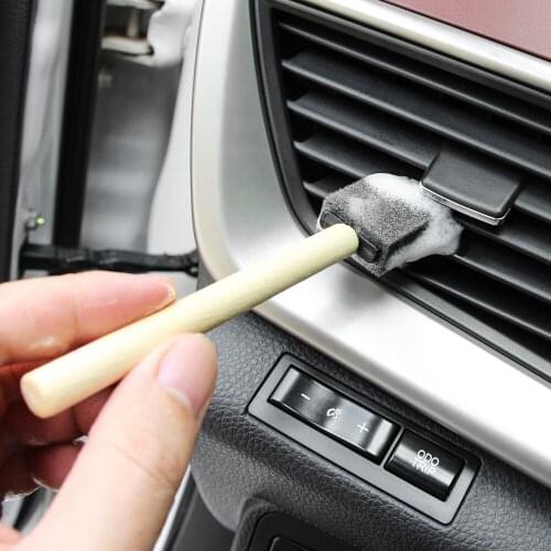 5Pcs Car Air Conditioner Vent Brush Duster Brush for audi a3 a4 b8 b6 a6 c6 for bmw e46 e90 e60 f10 f20 f30 e39 lada