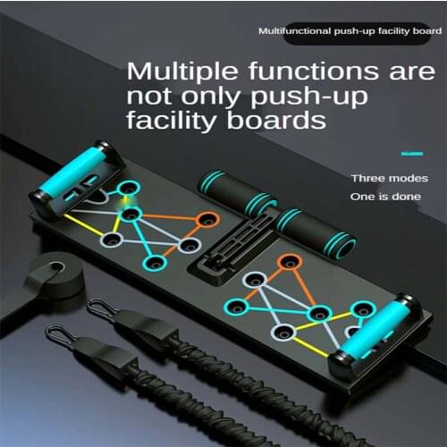 Push-up training board multi-function bracket men practice pectoral abs auxiliary training equipment