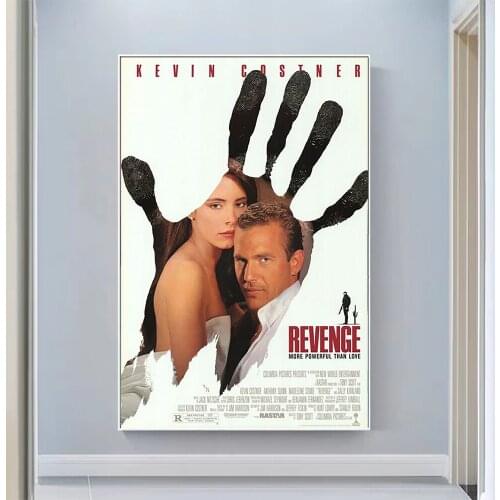 V0904 Revenge Vintage Classic Movie Wall Silk Cloth HD Poster Art Home Decoration Gift