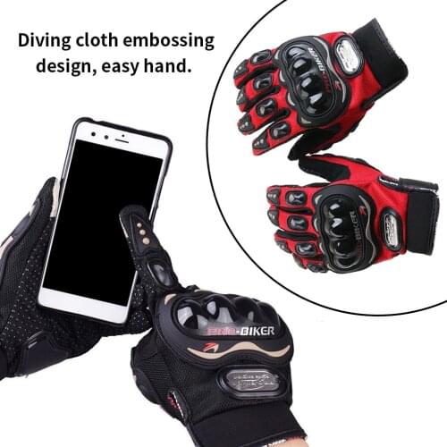 Bicycle Gloves Moto Motorcross Full Finger Man Women Motorcycle Cycling Waterproof Absorption Non-slip