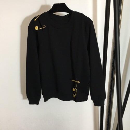 Spring autumn new designer fashion womens high quality sweatshirts A476