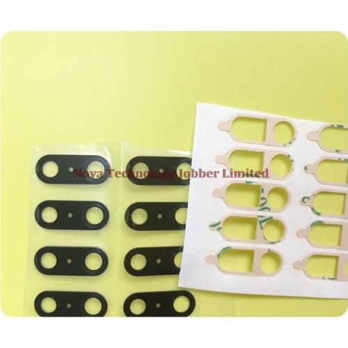 Wyieno 10pcs Y5 Prime Real Camera Glass Lens For Huawei Y5 2018 Back Rear Camera Glass Lens with Glue Replacement Parts Tracking