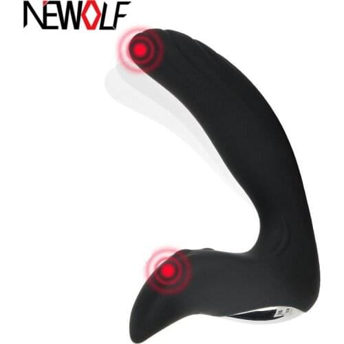 10 Frequency Male Prostate Massage Vibrator Anal Plug Waterproof Prostate Stimulator Butt Plug Sex Toys For Men Sex Product U234