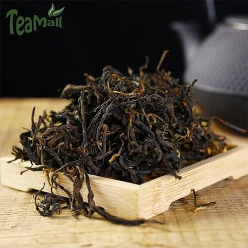 2021 Yunnan Black Chinese Tea Loose Leaf Black Chinese Tea Dianhong with Golden Tea Buds 150g
