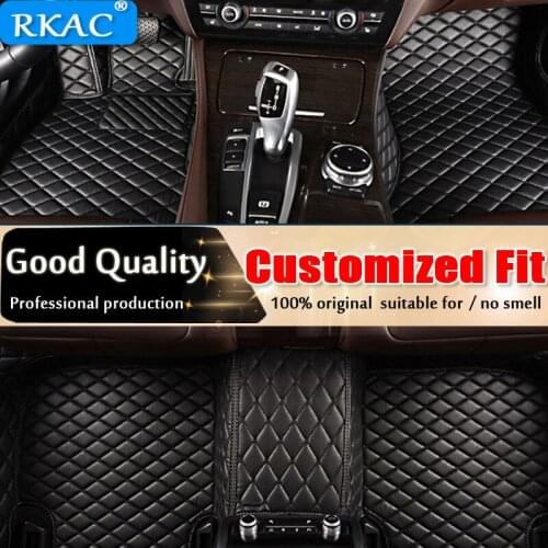 Car Floor Mats For Volkswagen Touran 2006-2015 Car Carpets Leather Rugs Dash Mats Auto Interior Accessories 2012 2013 LHD