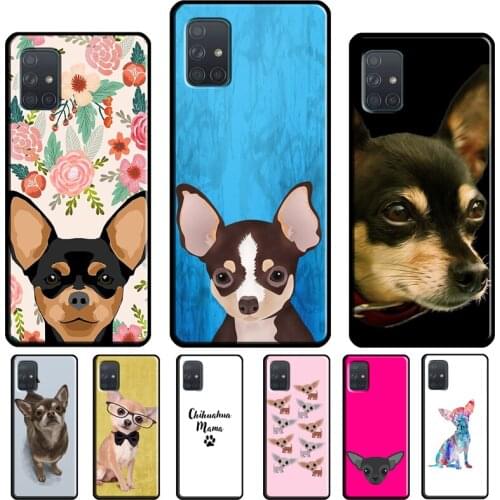 Chihuahua Dog Cover For Samsung A50 A70 A20S A10 A71 A51 A41 A31 A11 A02S A20e A21S A12 A32 A52 A72 Case