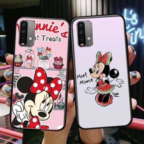 Minnie Mouse Life Phone Case For XiaoMi Redmi 11 lite 9C 8A 7A Pro 10T 5G Anime Cover Mi 10 Ultra Poco M3 X3 NFC 8 SE cover