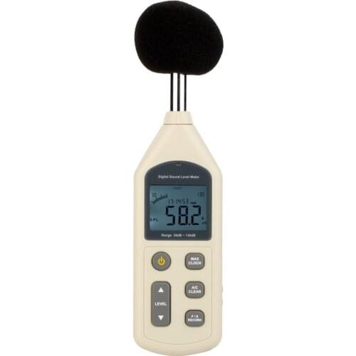GM1356 Sound Level Meter with USB Digital Noise Tester LCD Screen Audio Vioce Describe Meter Decibel Monitor Pressure Tester