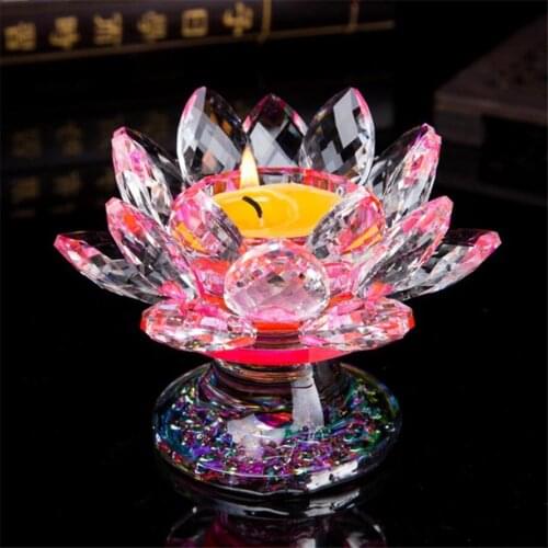DIVV Decorative Glass Candlesticks