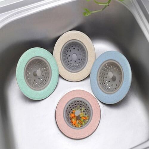 Kitchen Sink Filter Screen Floor Drain Hair Stopper Hand Plug Bath Catcher Sink Strainer Cover Tool