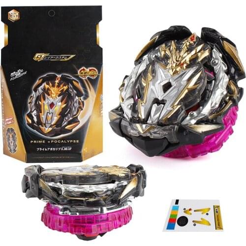 Gyro Beybleyd Burst with Two-way Wire Launcher Alloy Assemble GT Series Gyroscope Toys for Children Battle Game GTB153-2