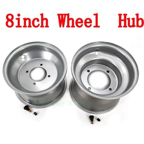 8 Inch 4 / 3 Rim Front And Rear Wheel Hub - For 19x7-8 Inch 18x9.50-8 Tire Four Wheel Beach Wheel Go Kart Wheel 110cc 125cc 150c