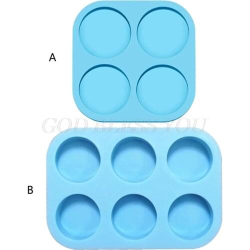 DIY Circle Phone Holder Silicone Mold Round Resin Mold Phone Grip Epoxy Resin Casting Mold Phone Socket Resin Molds Tool