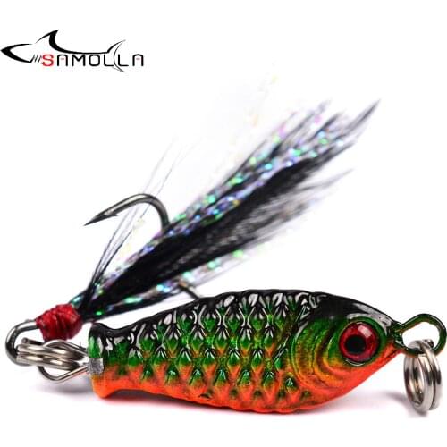 Metal Vib Fishing Lure Jig Weights 2.5cm 5.2g Saltwater Lures Bass Fishing Tackle Fish Bait Trolling Lure Isca Artificial Jigs