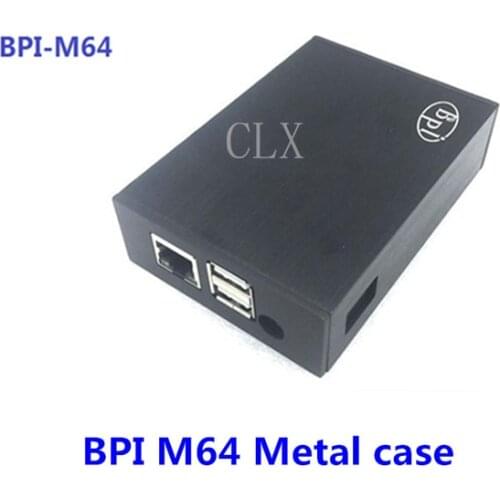 Banana PI M64 Metal case easier to dissipate heat for Banana pi M64 free shipping