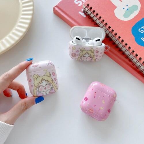 Cartoon Cute Case For Airpods 1 2 Wireless Bluetooth Earphone Protective Cover For Airpods Pro Headphones Accessories For Girls