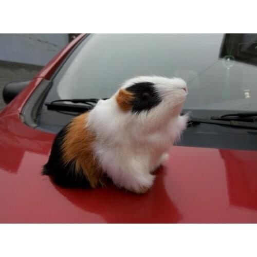 Pet Guinea Pig Plush Toy Cute Hamster Doll Car Accessories Mascot