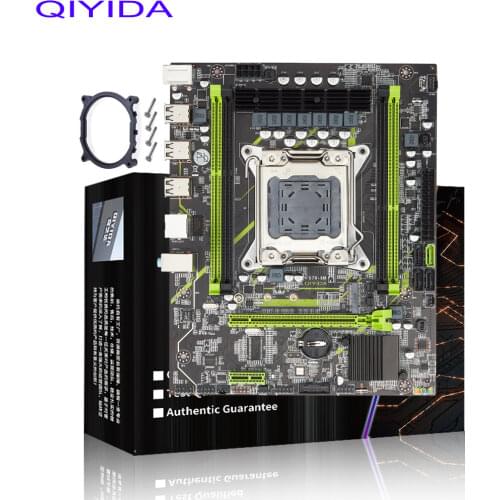 QIYIDA X79 motherboard LGA 2011 X79 chip USB2.0 SATA3 Dual protocol m.2 support REG ECC memory and Xeon E5 processor DDR3 x79 6M