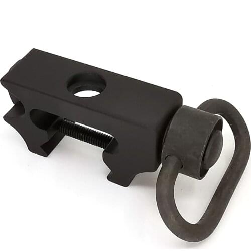 Tactical Hunting Sling Attachment 20mm Weaver Picatinny Rail Mount Adapter Scope Rifle Pistol Gun Accessories Sling Mount