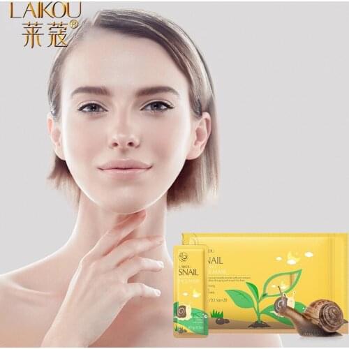 Snail Moisturizing Sleeping Facial Masks Anti Wrinkle Hydrating face sheet mask Night face mask Packs Anti Aging Serum