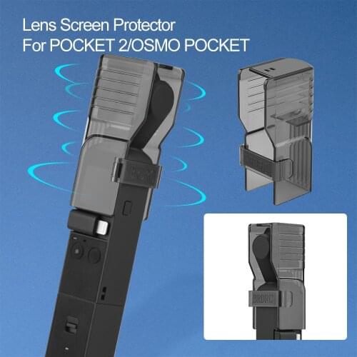 Lens Protection Cover For POCKET 2/OSMO POCKET Screen Integrated Protection Anti-collision Protection Cover Camera Accessories